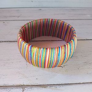Multicolor cuff bracelet